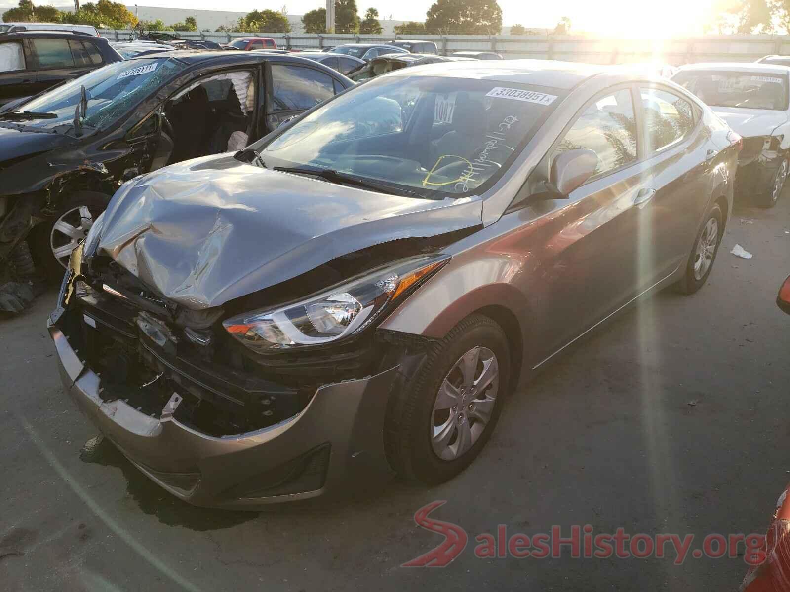 5NPDH4AE7GH772441 2016 HYUNDAI ELANTRA