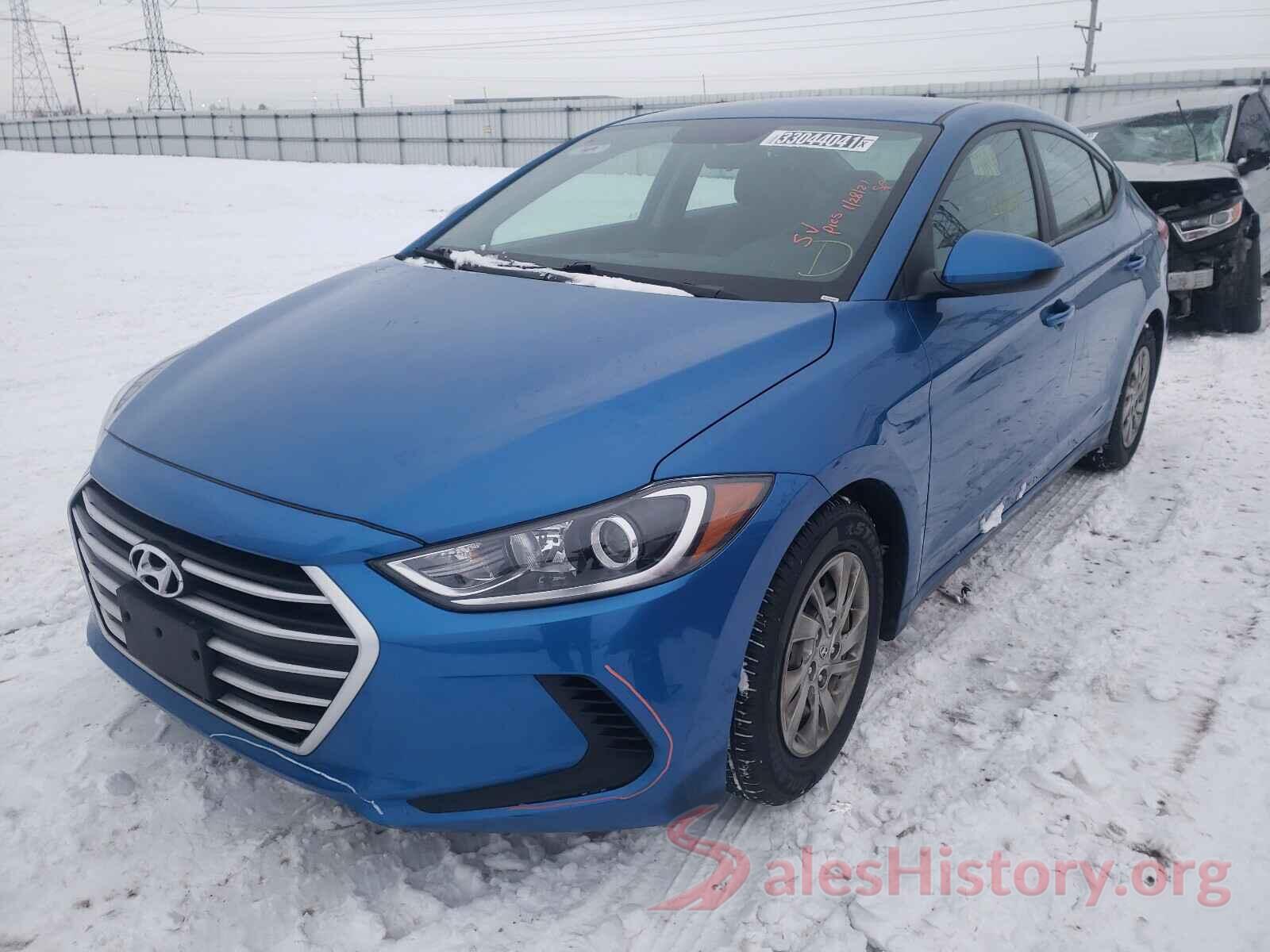 5NPD74LF5HH198870 2017 HYUNDAI ELANTRA