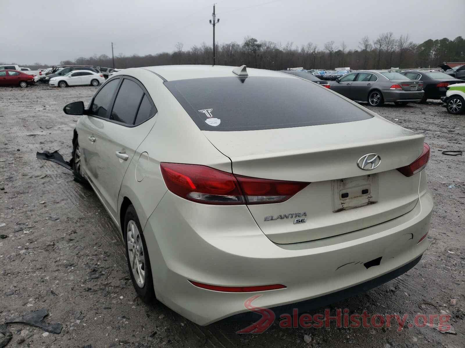 5NPD74LF2HH067119 2017 HYUNDAI ELANTRA