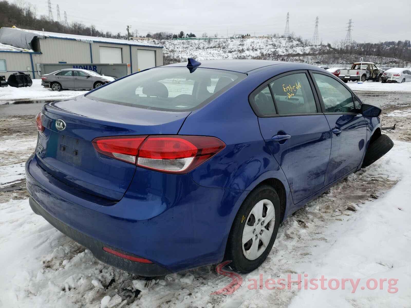 3KPFK4A73HE025842 2017 KIA FORTE