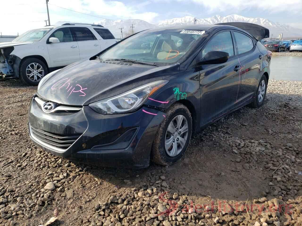 KMHDH4AE5GU646998 2016 HYUNDAI ELANTRA