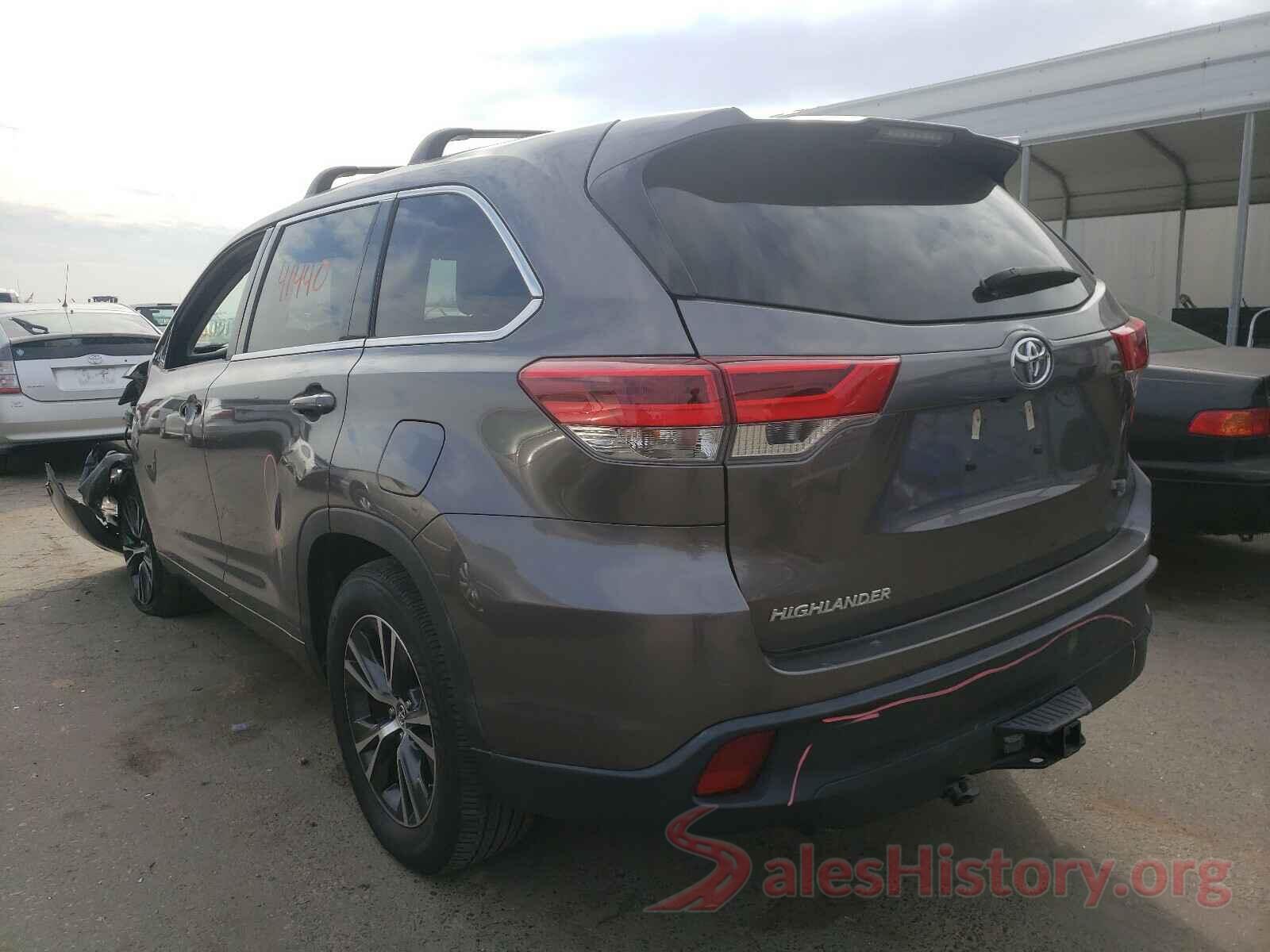 5TDZARFH0JS037781 2018 TOYOTA HIGHLANDER