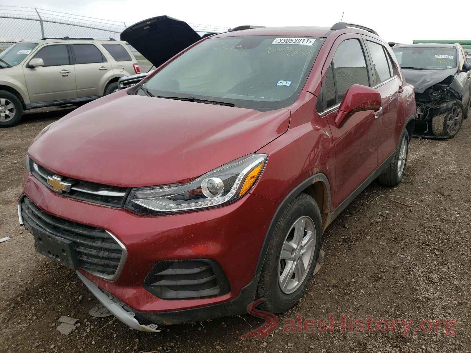 3GNCJLSB2KL240982 2019 CHEVROLET TRAX