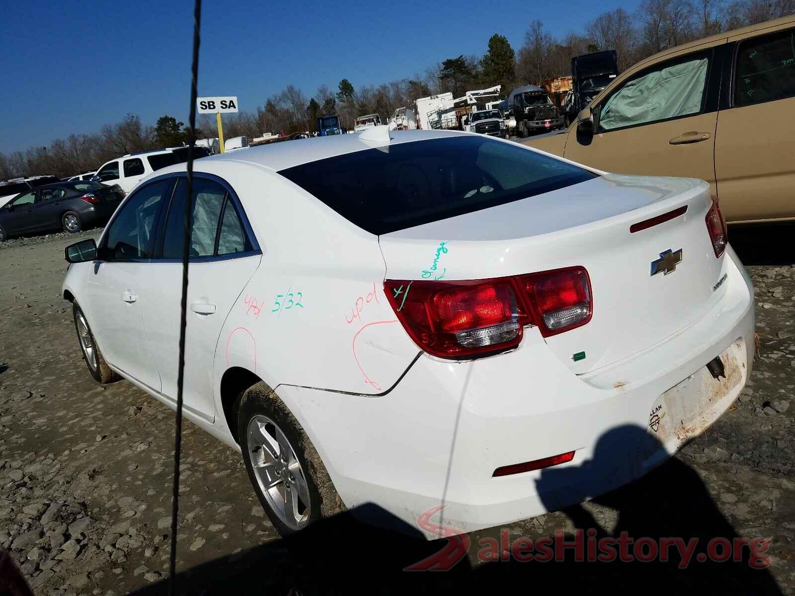 1G11C5SA8GF168113 2016 CHEVROLET MALIBU