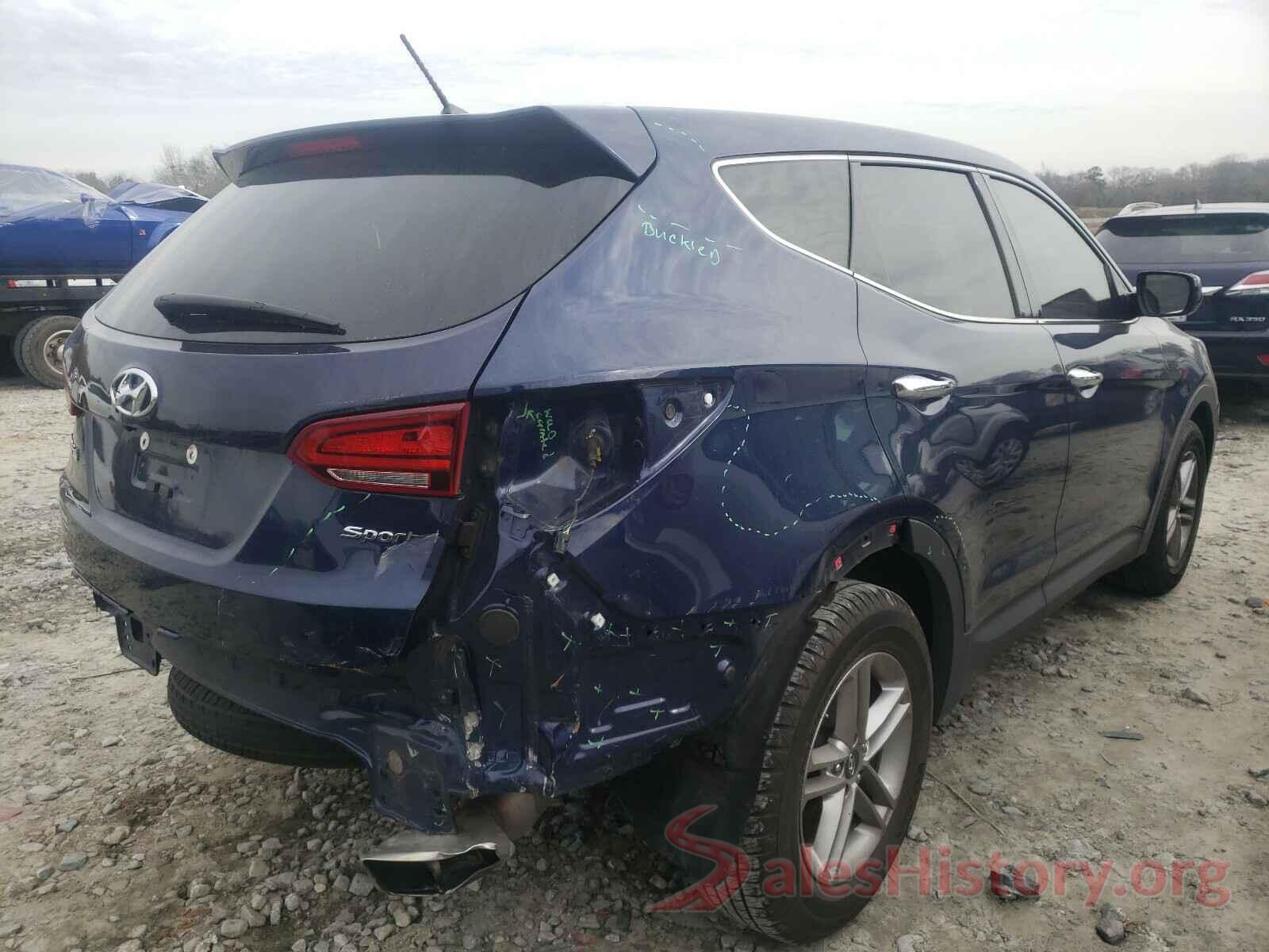 5XYZT3LB5JG550870 2018 HYUNDAI SANTA FE