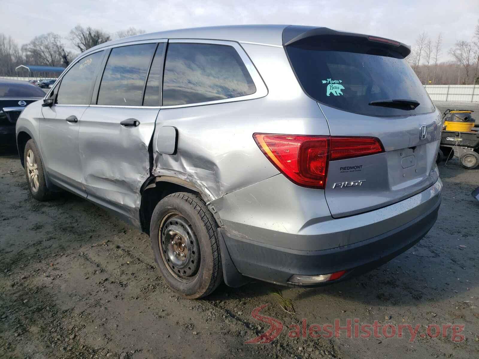 5FNYF5H17JB015058 2018 HONDA PILOT