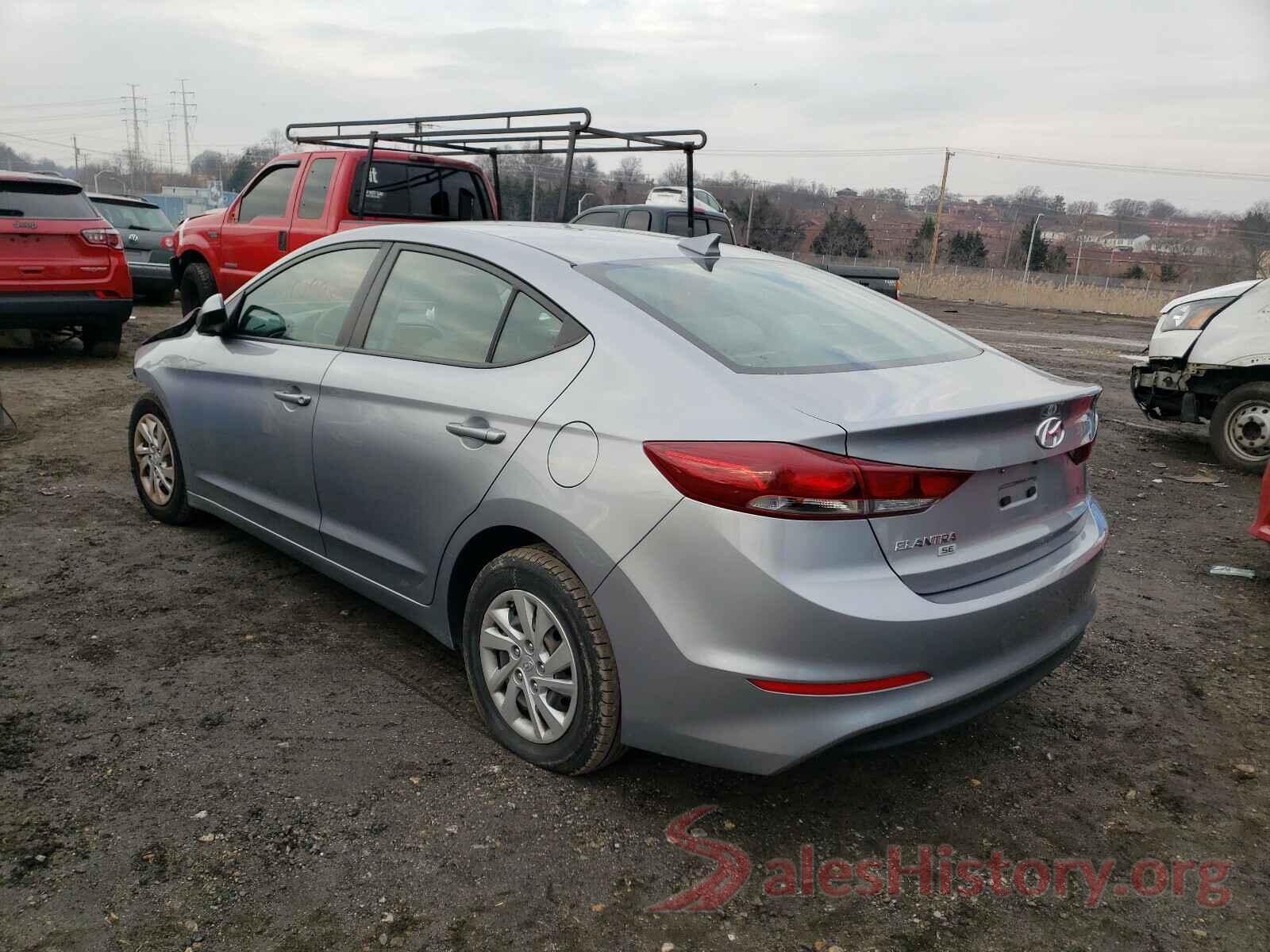 5NPD74LF2HH210943 2017 HYUNDAI ELANTRA