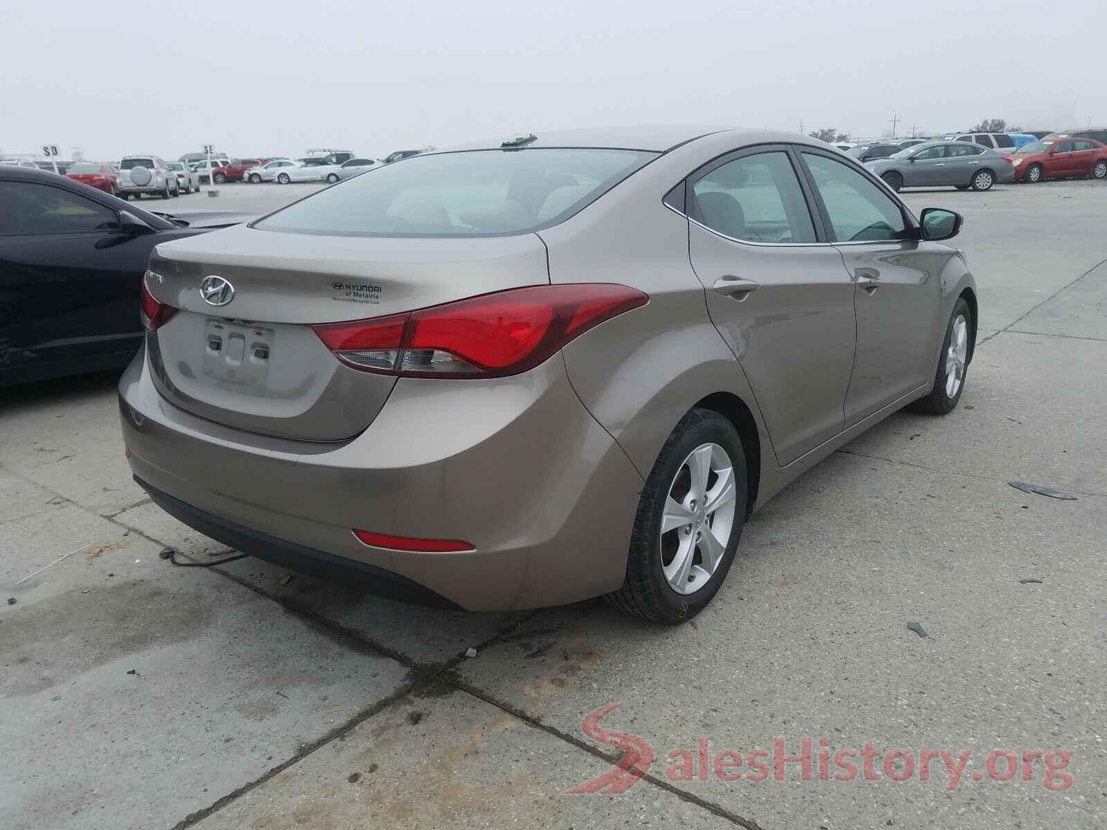 5NPDH4AE1GH693427 2016 HYUNDAI ELANTRA