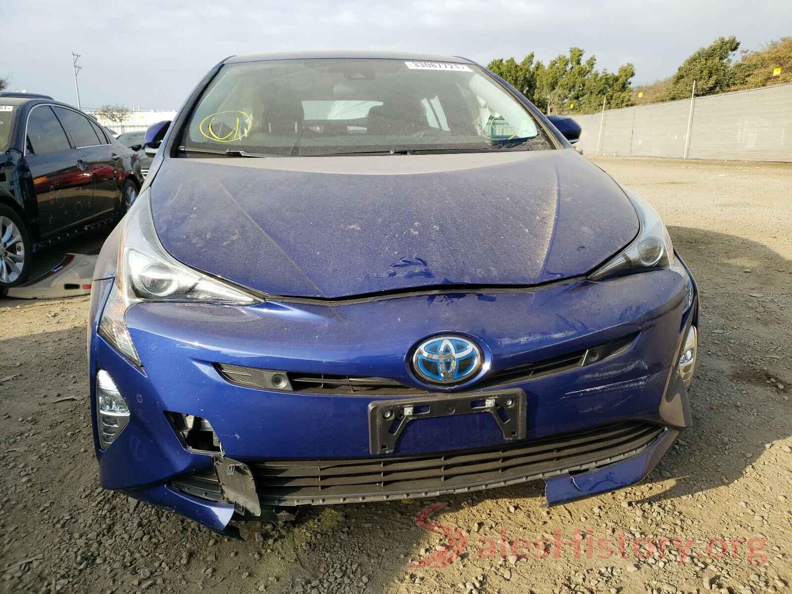 JTDKARFU0J3065418 2018 TOYOTA PRIUS