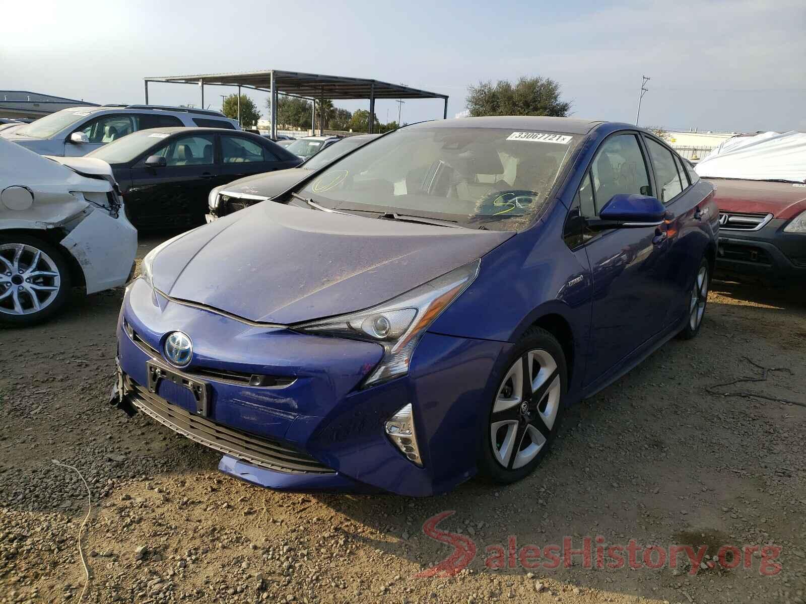 JTDKARFU0J3065418 2018 TOYOTA PRIUS