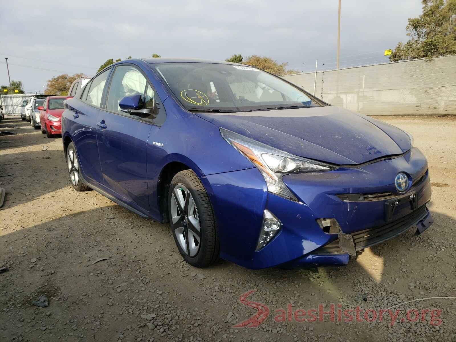 JTDKARFU0J3065418 2018 TOYOTA PRIUS