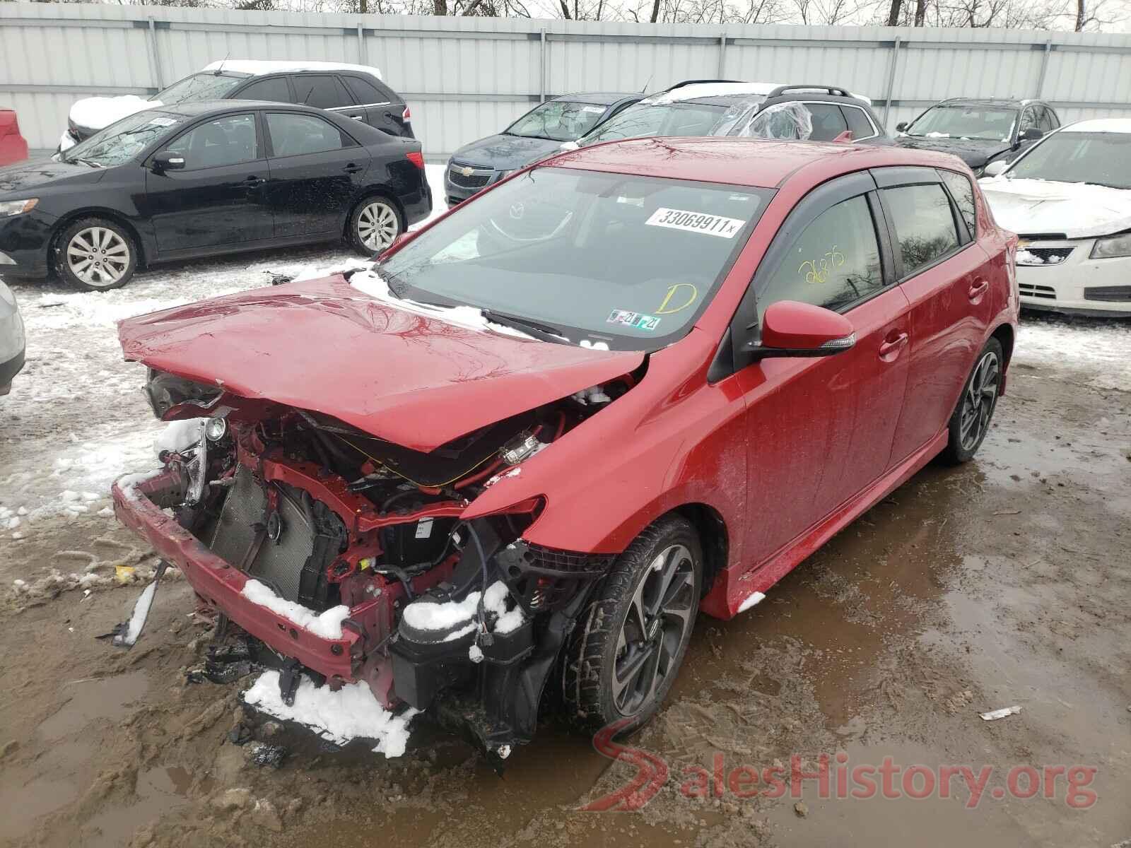 JTNKARJE6GJ502869 2016 TOYOTA SCION