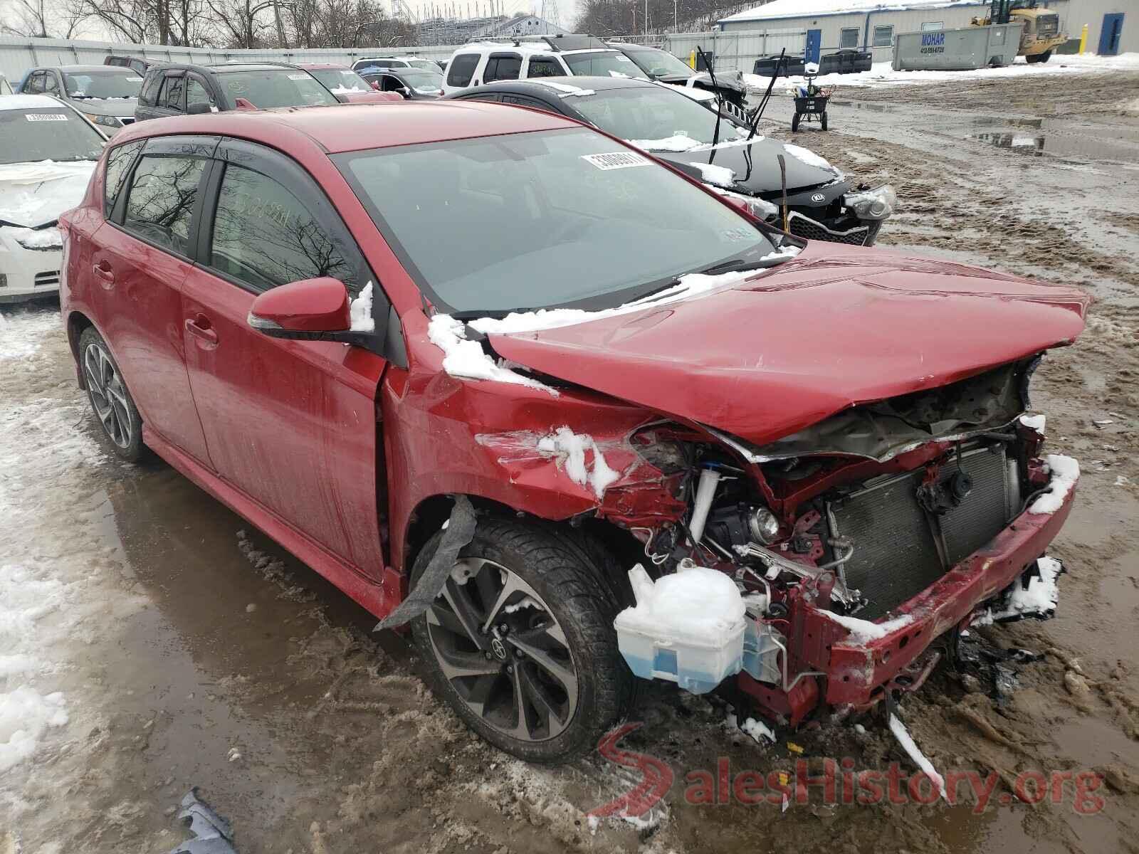 JTNKARJE6GJ502869 2016 TOYOTA SCION