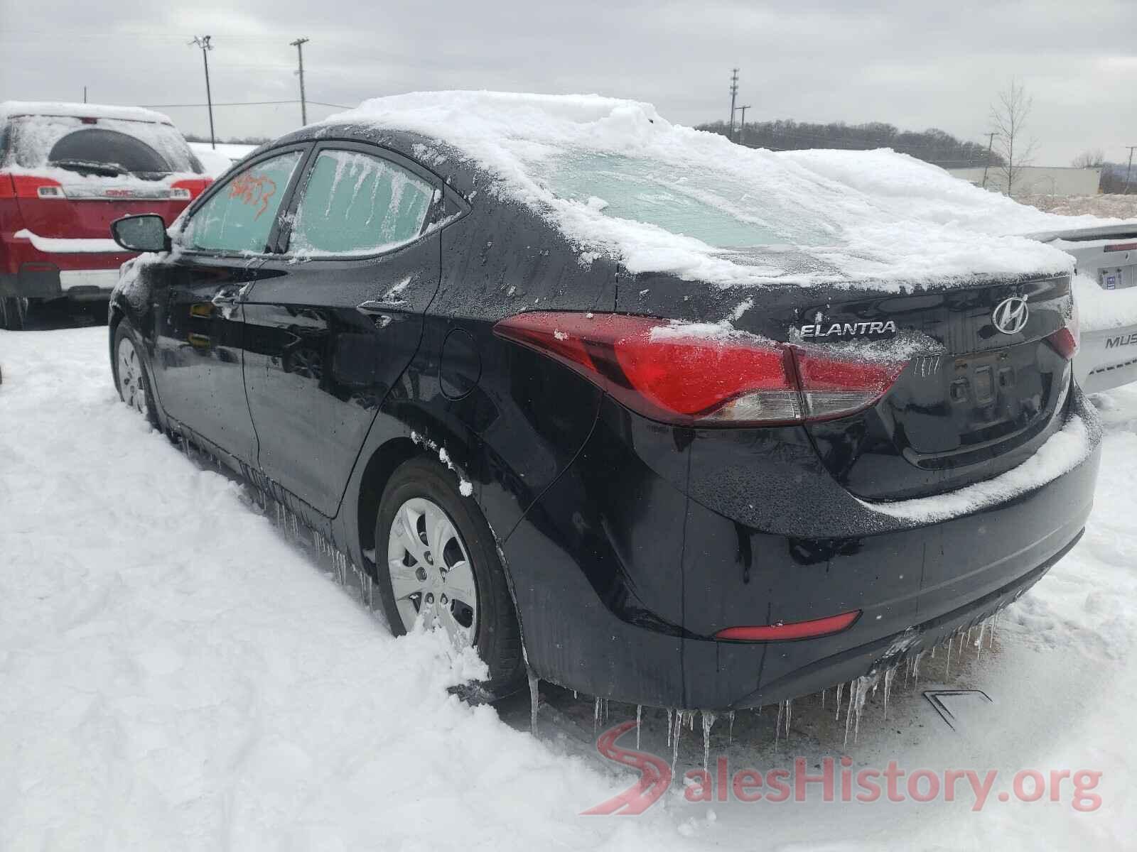 5NPDH4AE0GH764570 2016 HYUNDAI ELANTRA