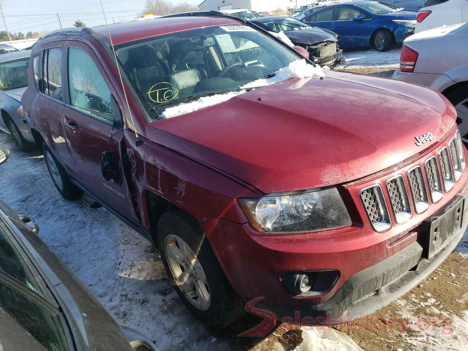 1C4NJCEA5HD206795 2017 JEEP COMPASS