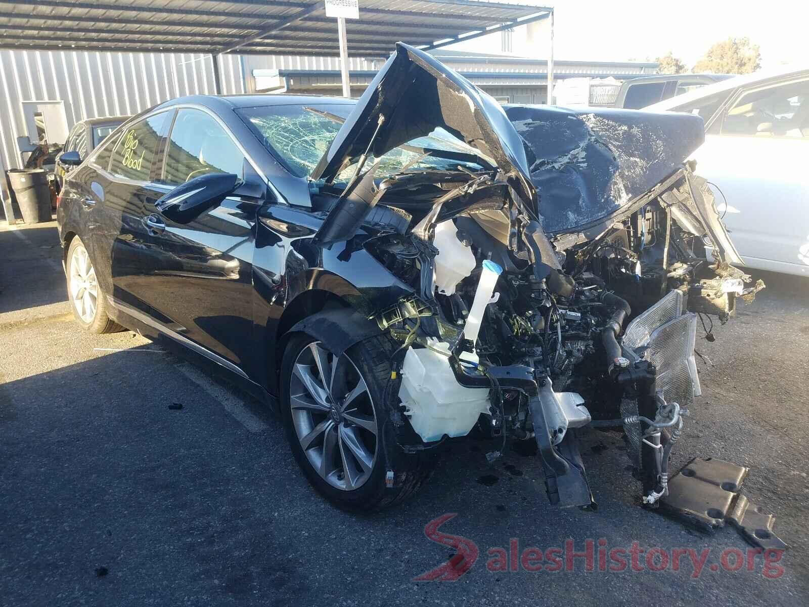 KMHFG4JG8HA590314 2017 HYUNDAI AZERA