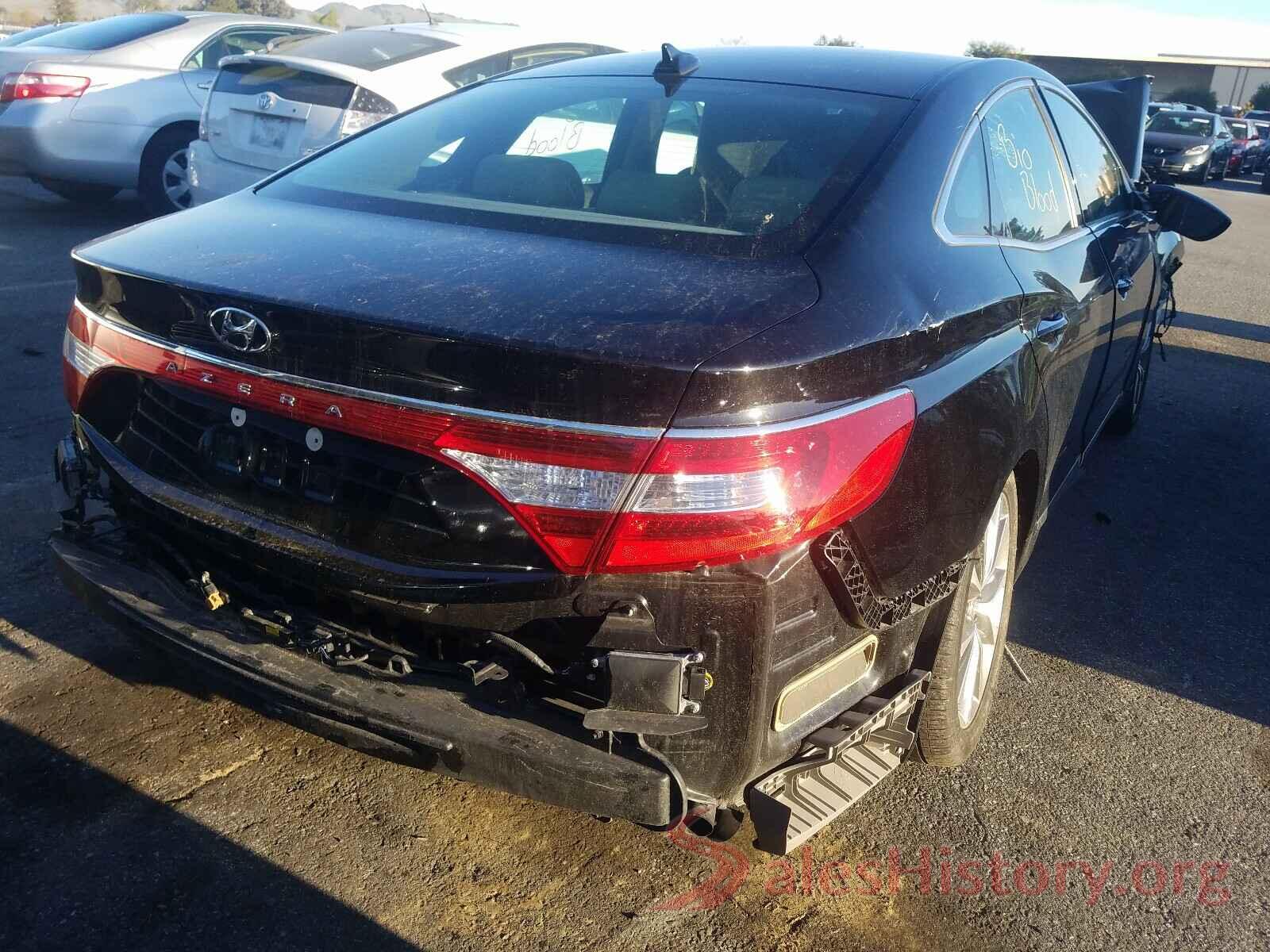 KMHFG4JG8HA590314 2017 HYUNDAI AZERA