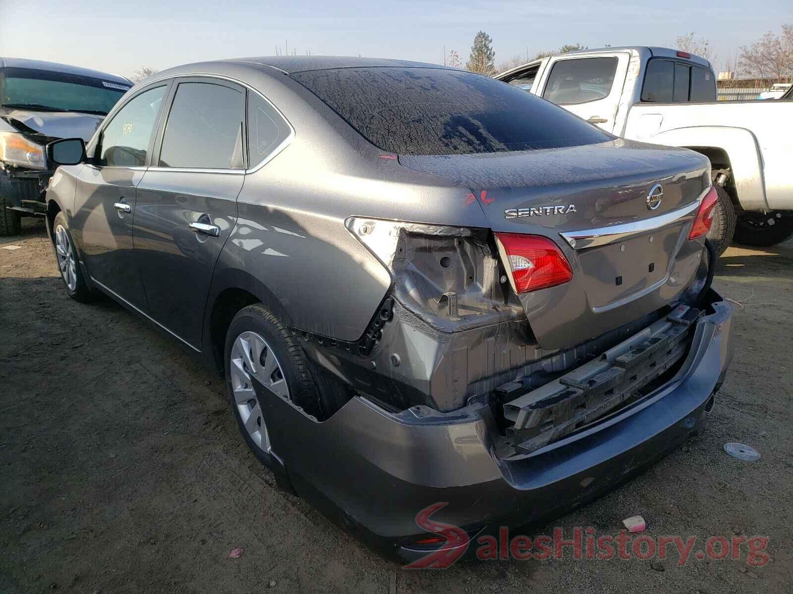 3N1AB7APXKY402607 2019 NISSAN SENTRA