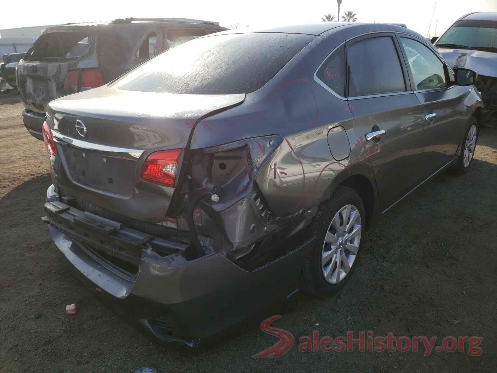 3N1AB7APXKY402607 2019 NISSAN SENTRA