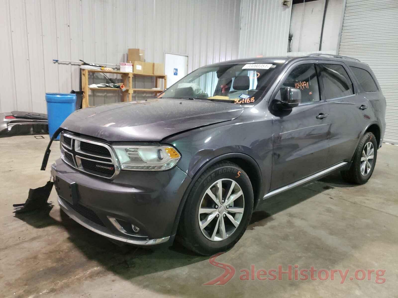 1C4RDHDG2GC361188 2016 DODGE DURANGO