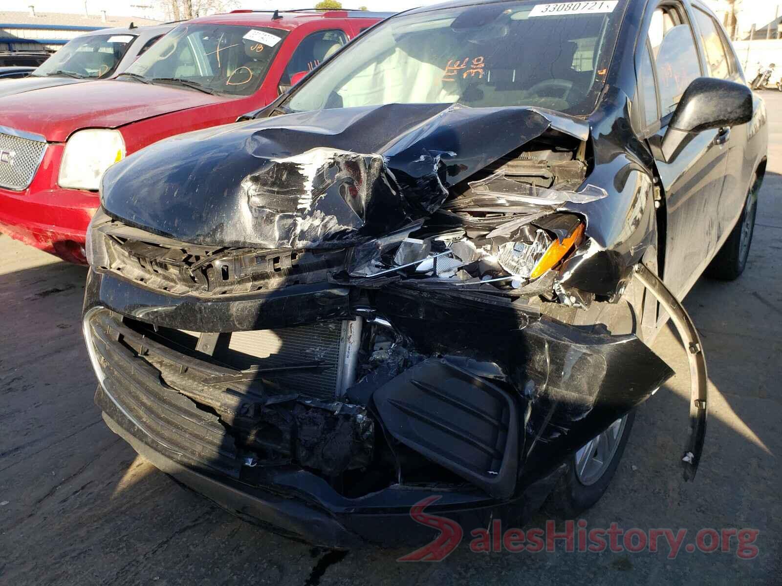 3GNCJKSB2KL377334 2019 CHEVROLET TRAX