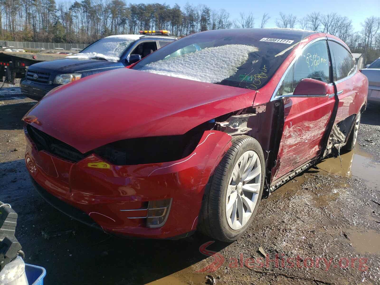 5YJXCBE24GF016158 2016 TESLA MODEL X