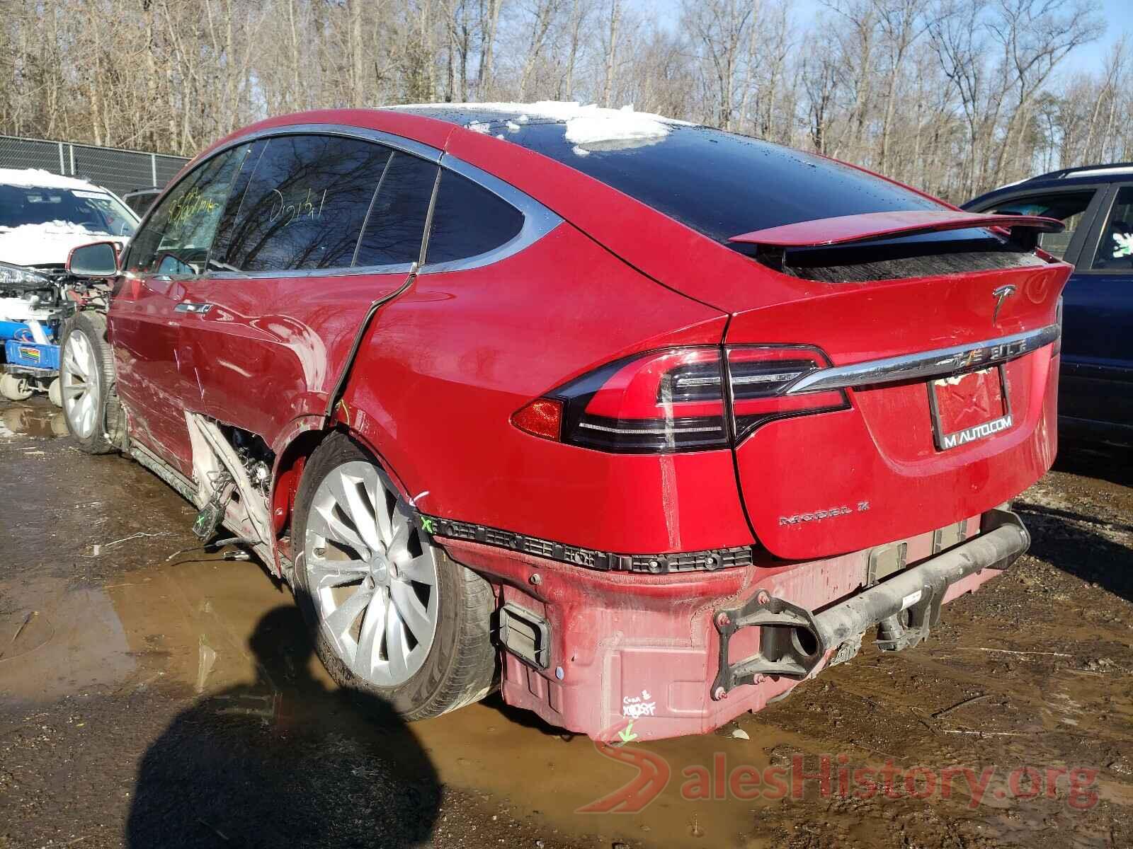 5YJXCBE24GF016158 2016 TESLA MODEL X