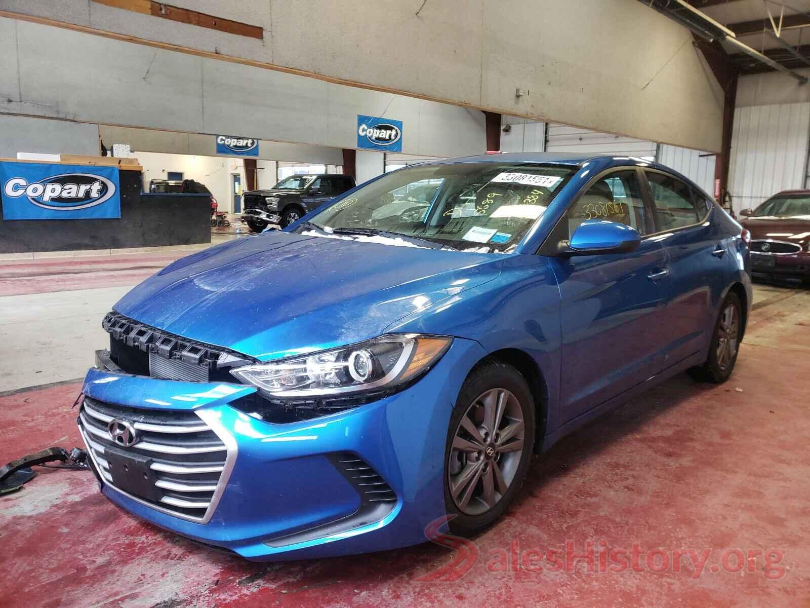 5NPD84LFXHH178384 2017 HYUNDAI ELANTRA