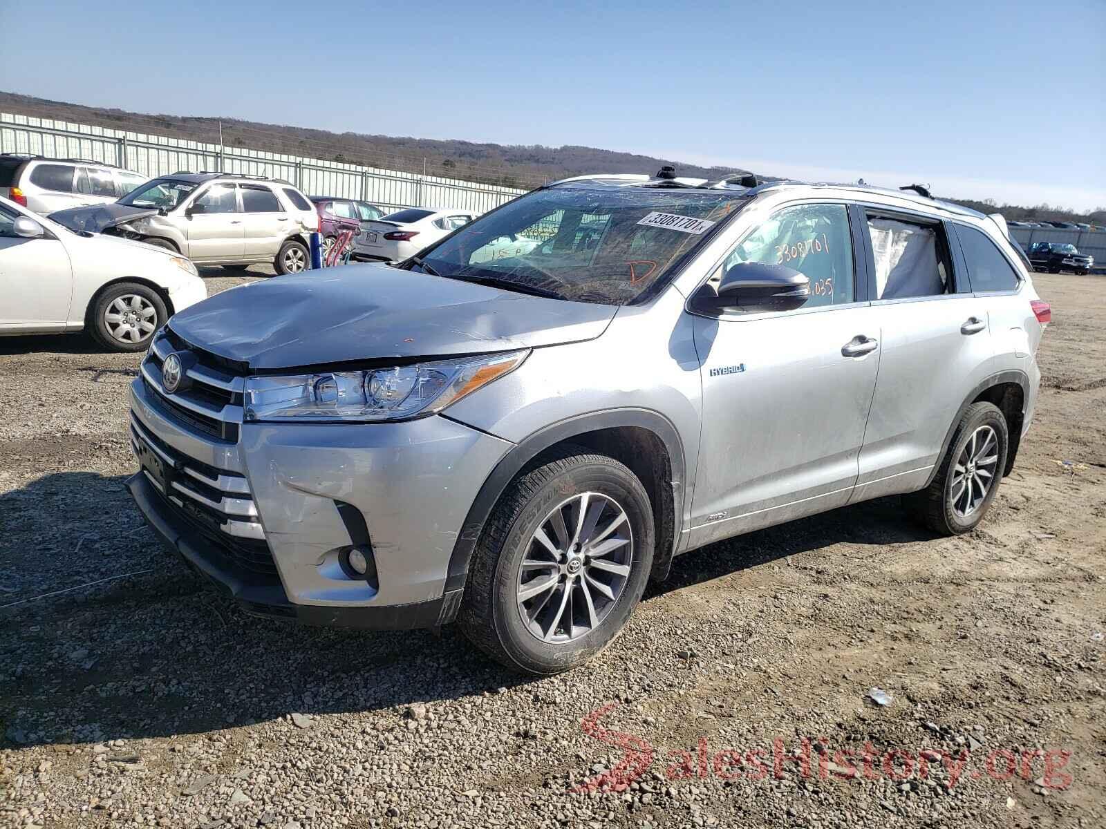 5TDJGRFH4JS042512 2018 TOYOTA HIGHLANDER