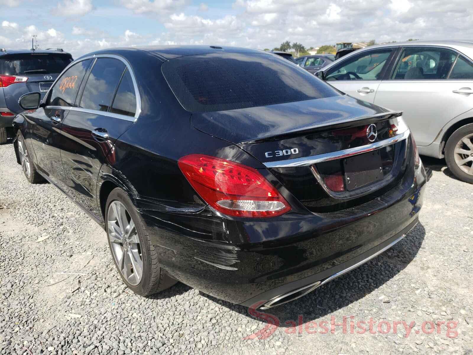 55SWF4JB2JU250003 2018 MERCEDES-BENZ C CLASS