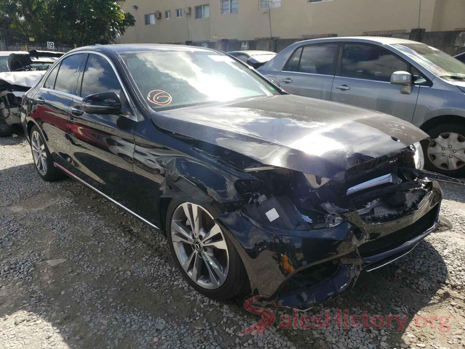 55SWF4JB2JU250003 2018 MERCEDES-BENZ C CLASS