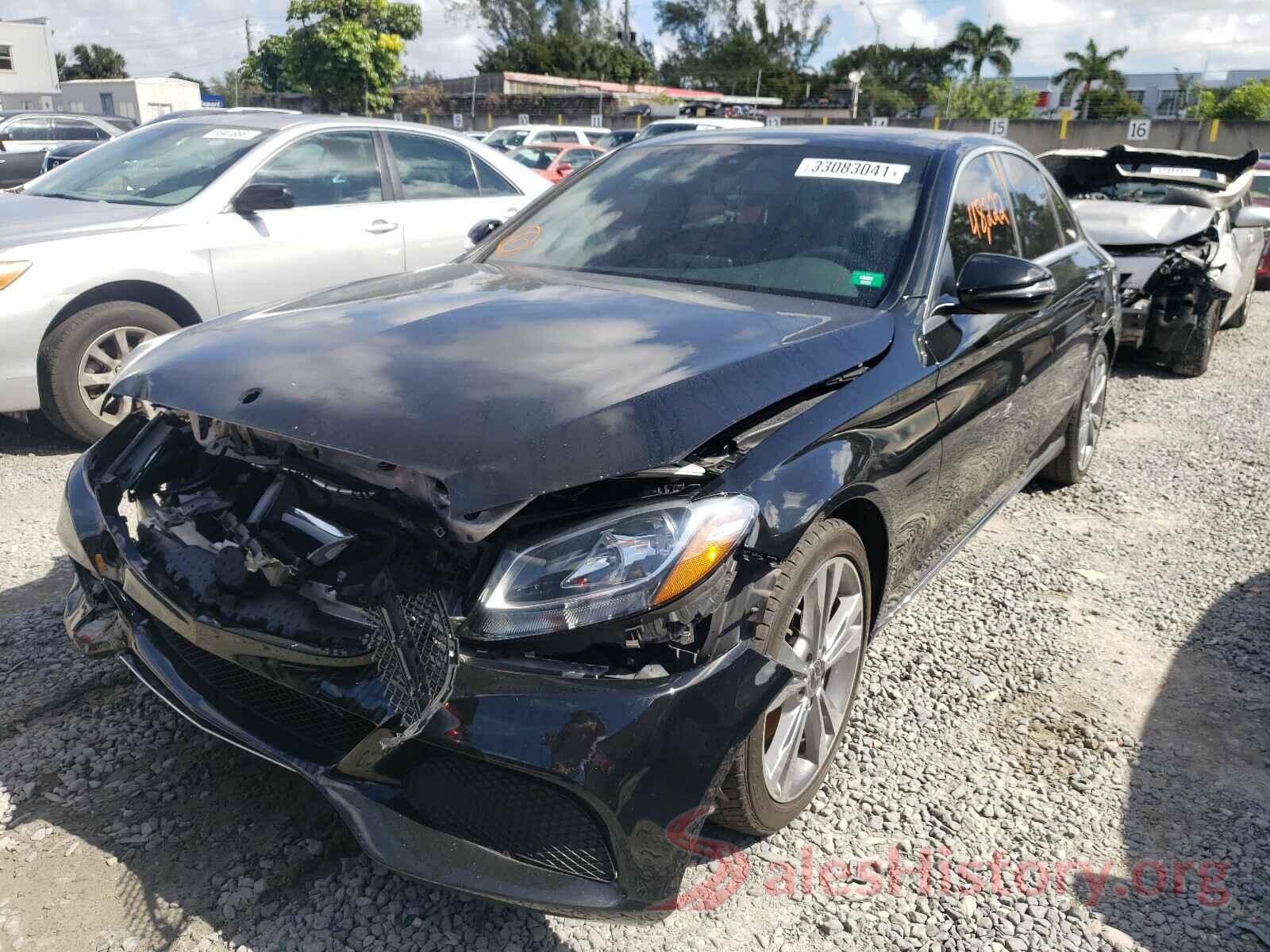 55SWF4JB2JU250003 2018 MERCEDES-BENZ C CLASS