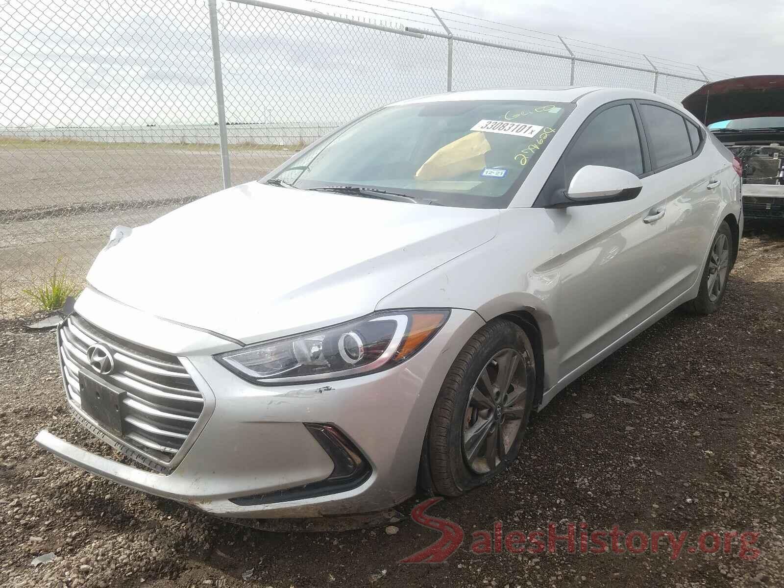 5NPD84LF7JH279629 2018 HYUNDAI ELANTRA