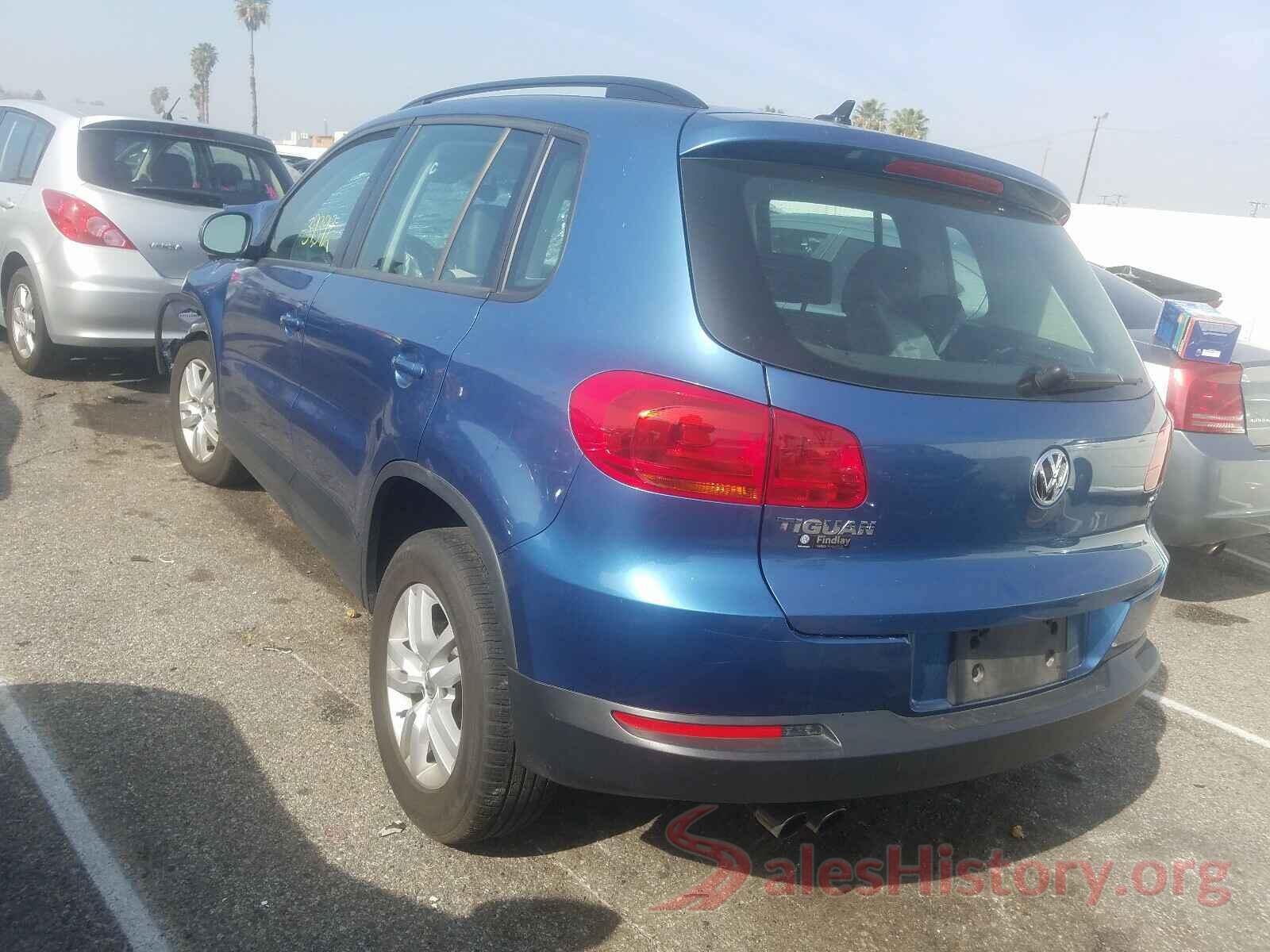 WVGAV7AX4HW510933 2017 VOLKSWAGEN TIGUAN