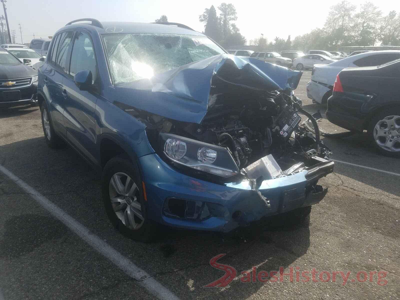 WVGAV7AX4HW510933 2017 VOLKSWAGEN TIGUAN