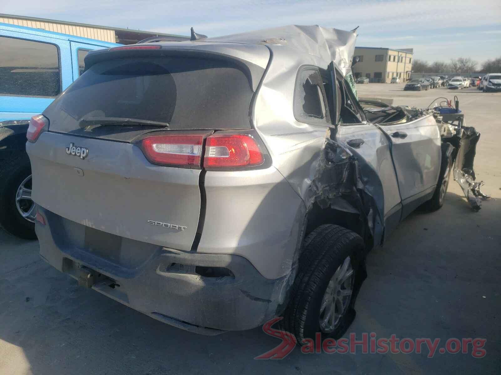 1C4PJLAB2GW207476 2016 JEEP CHEROKEE