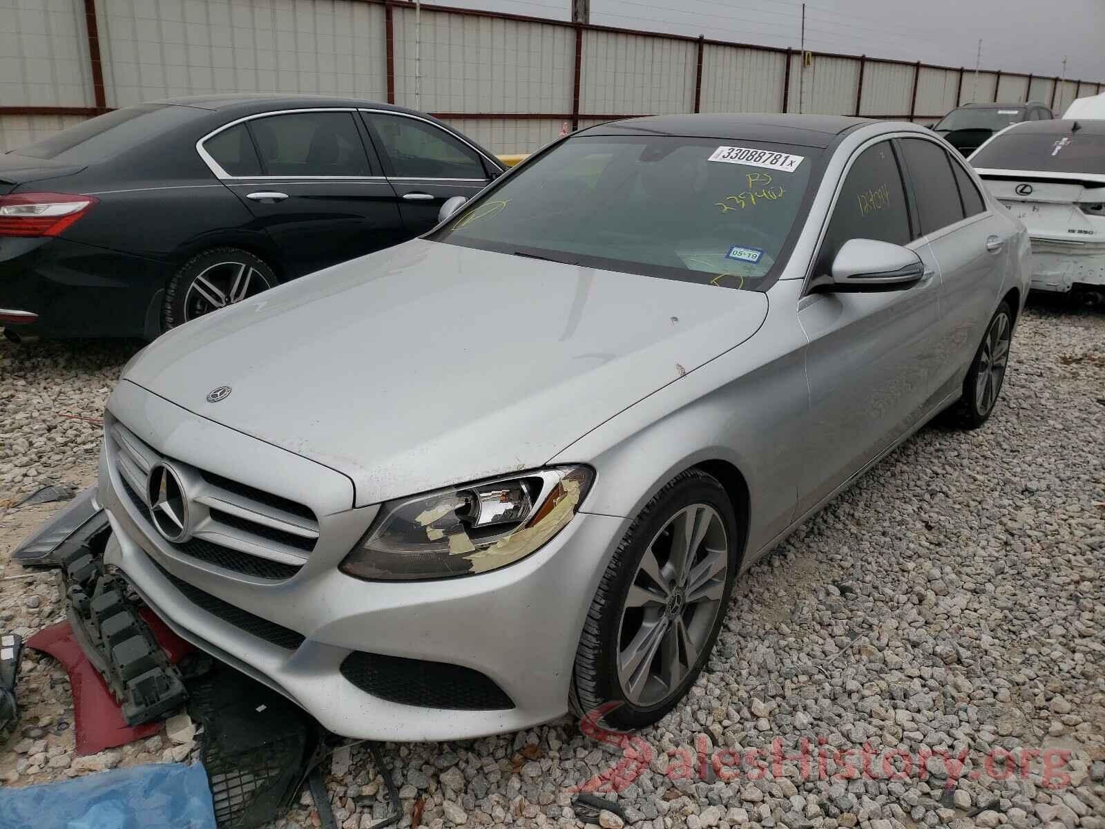 55SWF4JB6JU237402 2018 MERCEDES-BENZ C CLASS