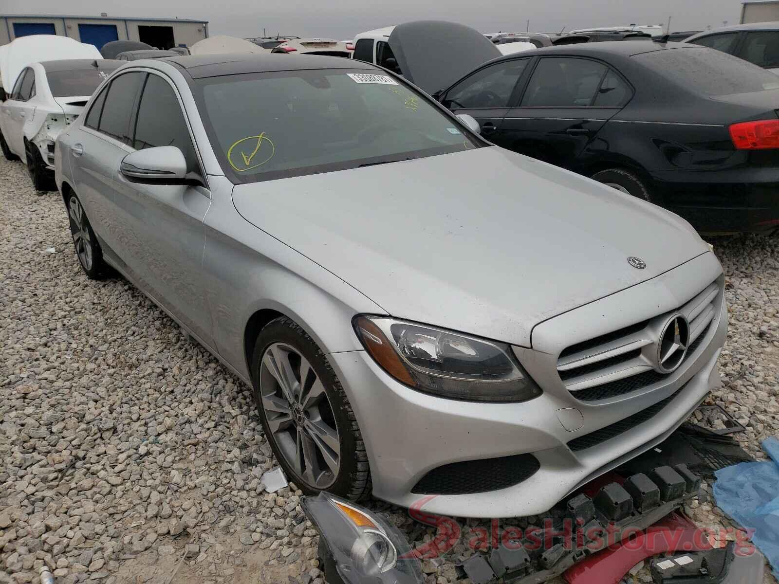 55SWF4JB6JU237402 2018 MERCEDES-BENZ C CLASS