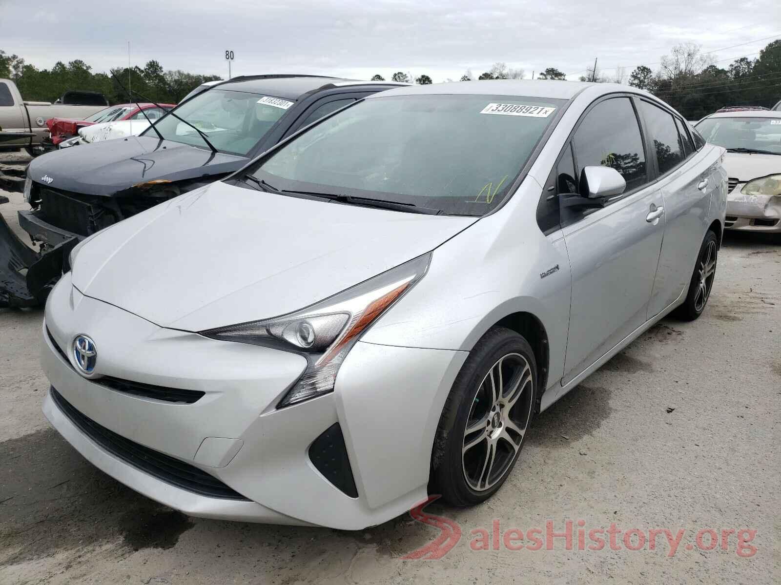 JTDKBRFU8G3022631 2016 TOYOTA PRIUS