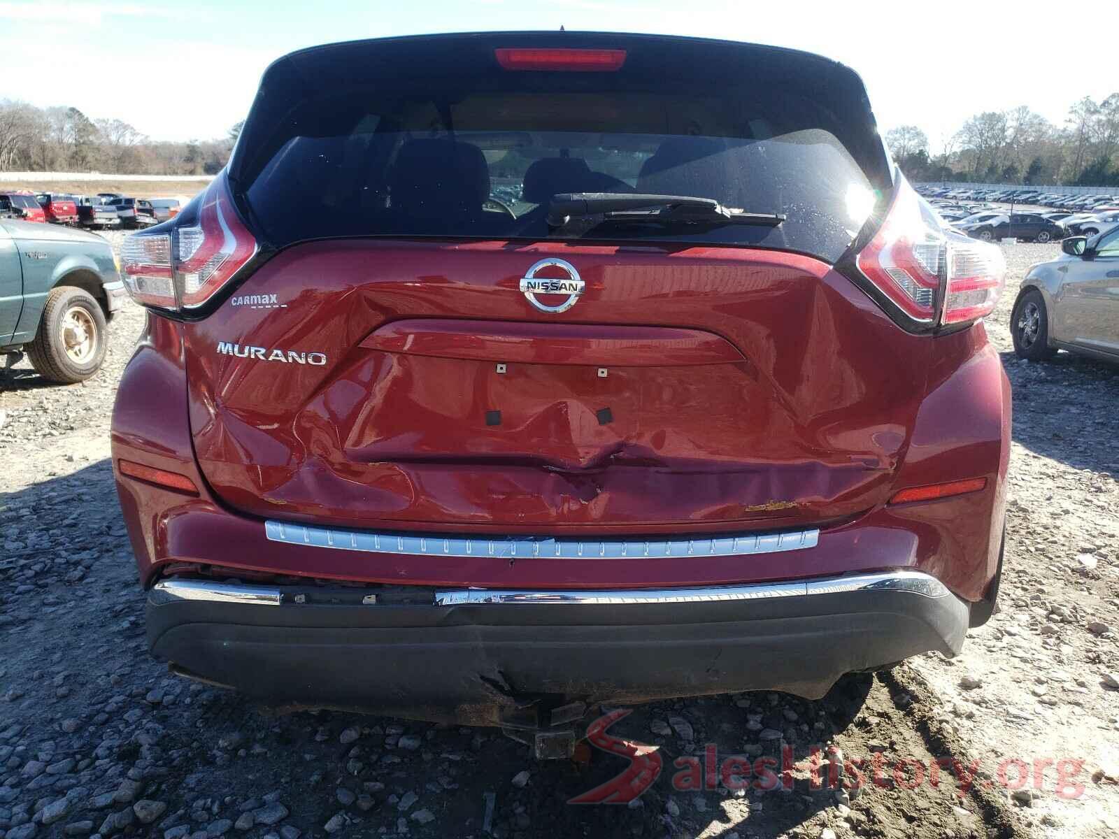 5N1AZ2MG9GN125522 2016 NISSAN MURANO