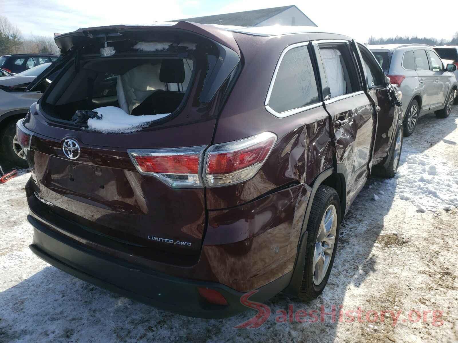 5TDDKRFH1GS313949 2016 TOYOTA HIGHLANDER