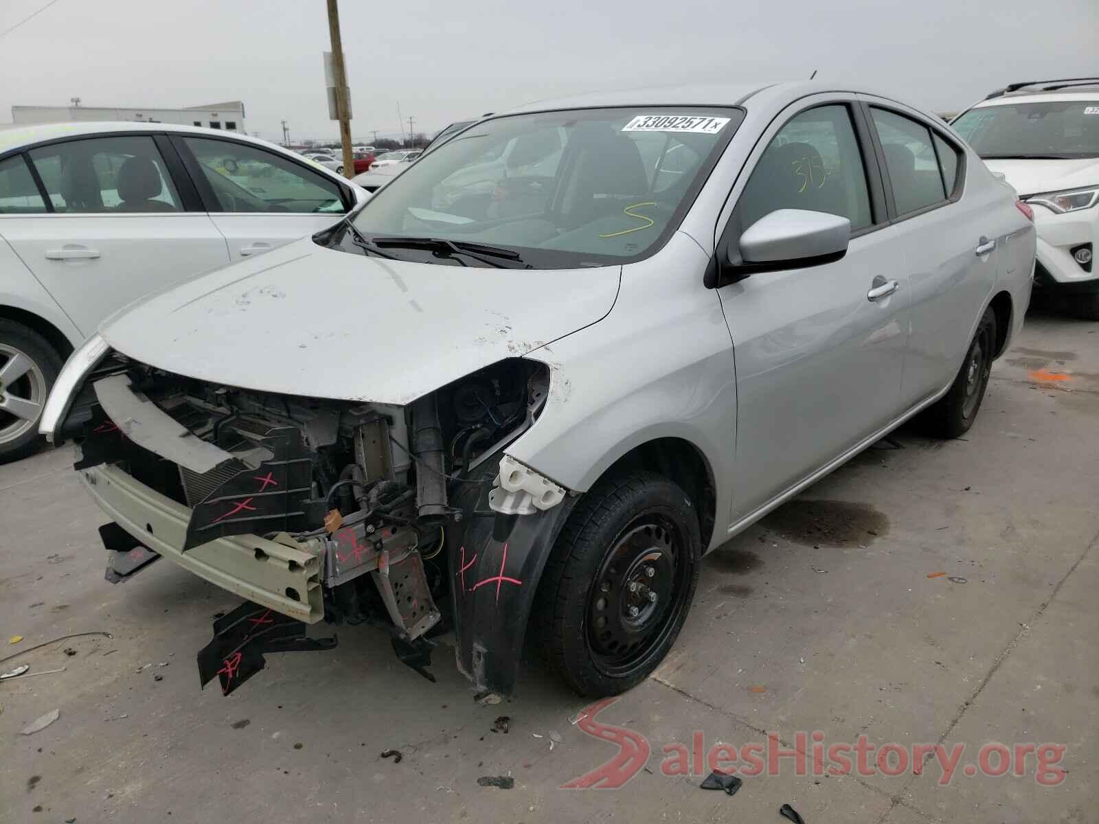 3N1CN7AP5KL833854 2019 NISSAN VERSA