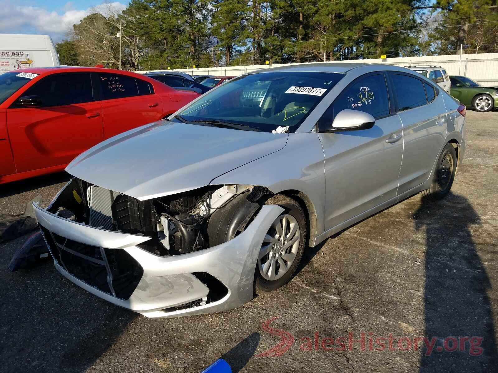 5NPD74LF7JH350346 2018 HYUNDAI ELANTRA