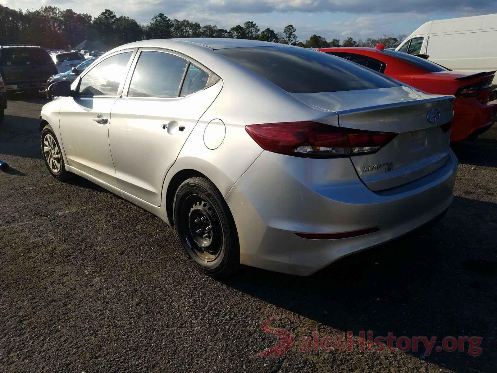 5NPD74LF7JH350346 2018 HYUNDAI ELANTRA