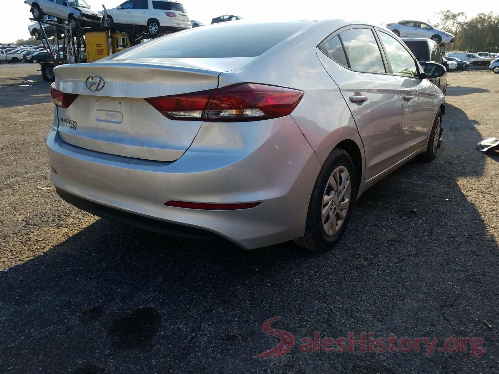 5NPD74LF7JH350346 2018 HYUNDAI ELANTRA