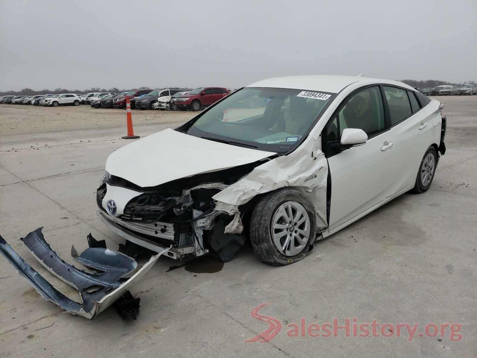 JTDKBRFU1G3019036 2016 TOYOTA PRIUS