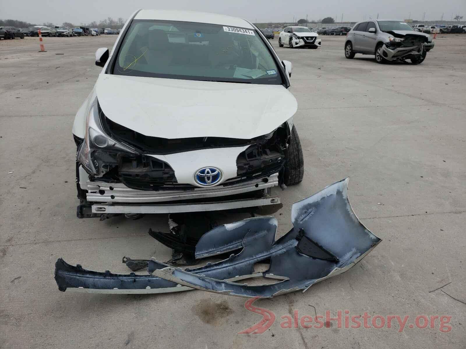 JTDKBRFU1G3019036 2016 TOYOTA PRIUS