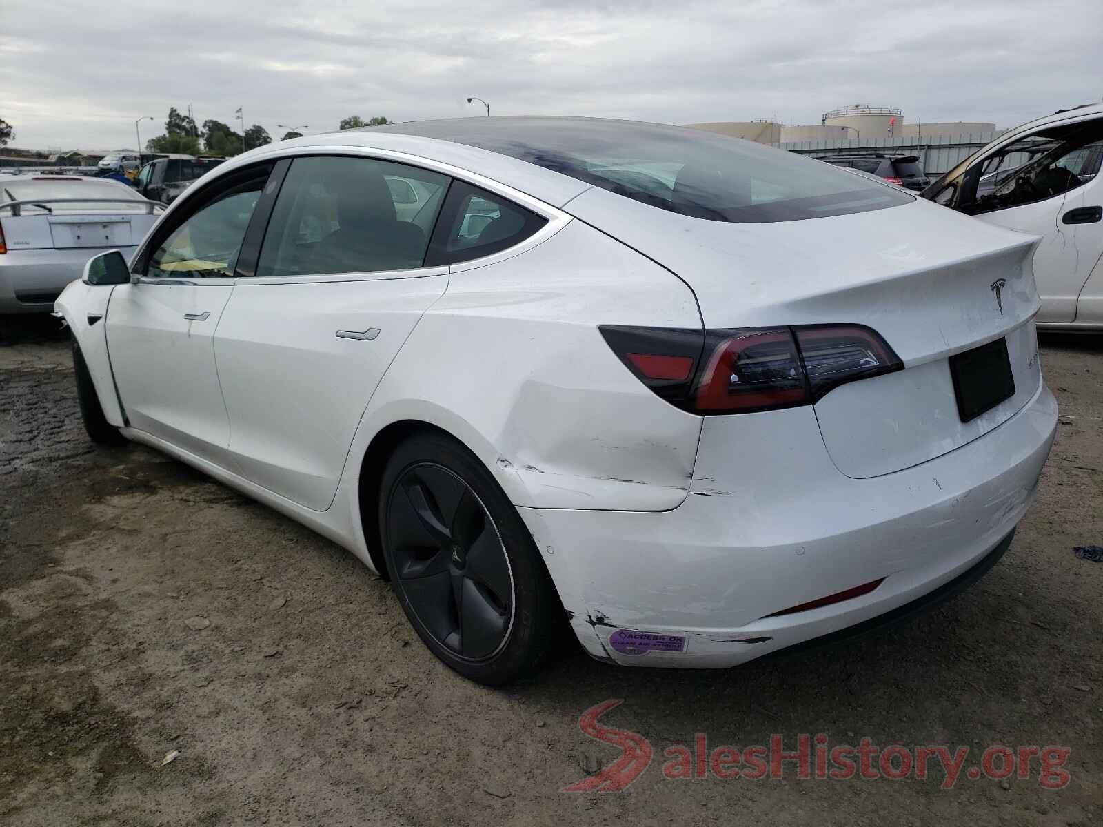 5YJ3E1EB6KF437438 2019 TESLA MODEL 3