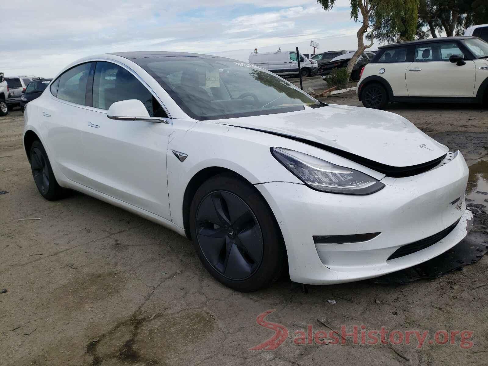 5YJ3E1EB6KF437438 2019 TESLA MODEL 3