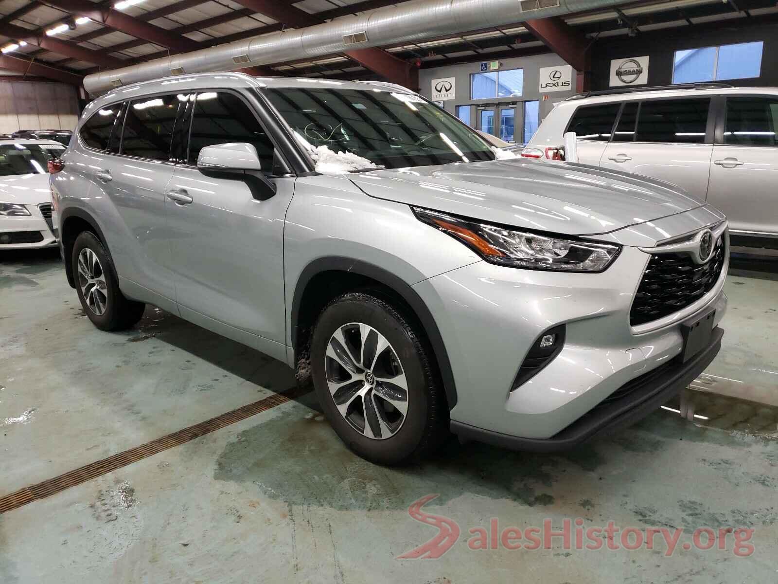 5TDGZRBH9LS000544 2020 TOYOTA HIGHLANDER